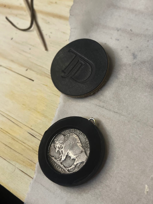 Buffalo Nickel Leather Bulla Necklace — Coming Soon
