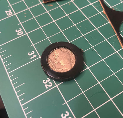 Buffalo Nickel Leather Bulla Necklace — Coming Soon